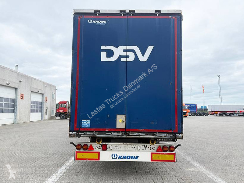Sættevogn Krone Curtainsider / Planenauflieger