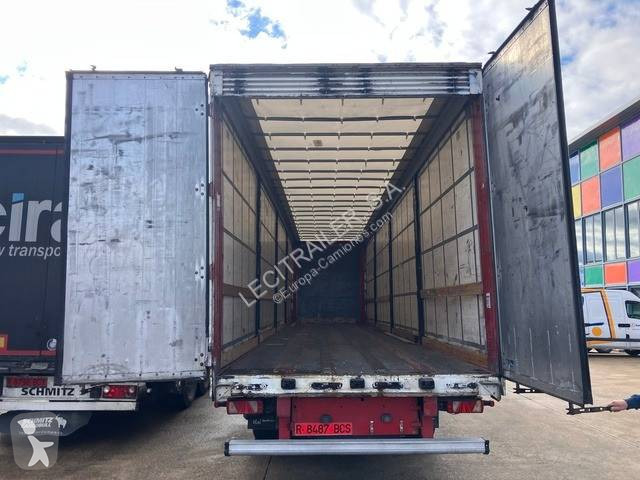 نصف مقطورة Lecitrailer Rodillos carga aerea