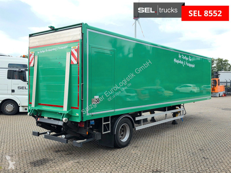 نصف مقطورة Spier SGL 10 / Ladebordwand 3.000kg