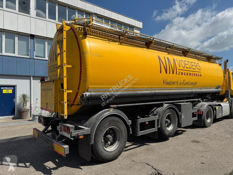 نصف مقطورة Wijnveen 2 AXLE SILO + DAF CF 400...