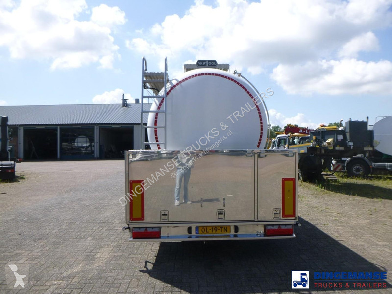 نصف مقطورة Van Hool Food tank inox 28.5 m3 / 3...