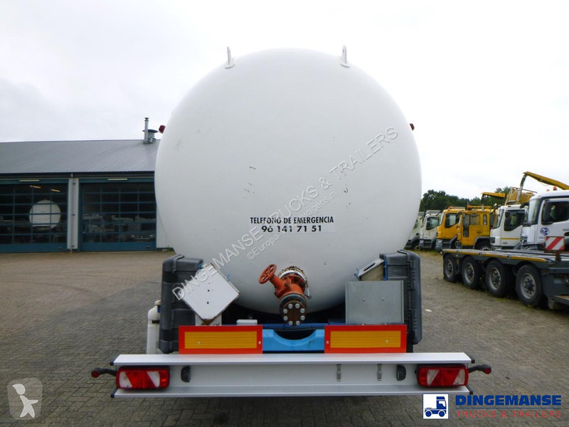 Oplegger  Gas tank steel 46.9 m3 / 1 comp + pump