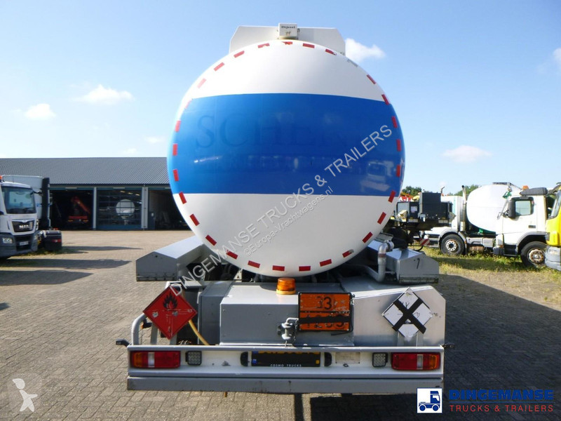 نصف مقطورة  Fuel tank alu 35.3 m3 / 5 comp