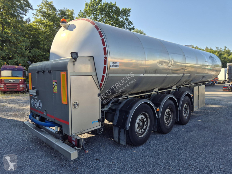 نصف مقطورة ETA 29000L INSULATED INOX TANK - 1...