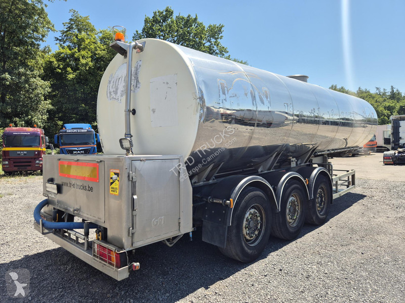 نصف مقطورة Magyar 29000L INSULATED INOX TANK -...