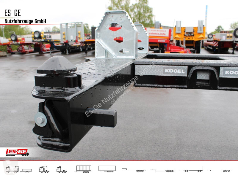 نصف مقطورة Kögel PORT 45 TRIPLEX Containerchassis