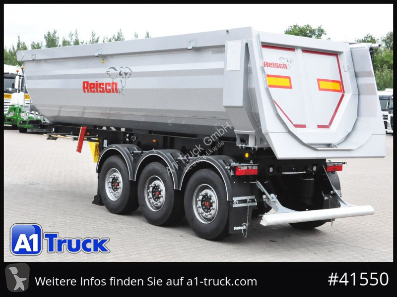 نصف مقطورة Reisch Steelpipe-R 26m³ NEU Stahl...