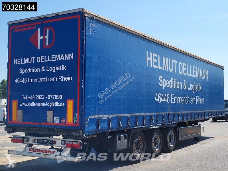 نصف مقطورة Kässbohrer XS 5 axles Sliding Roof