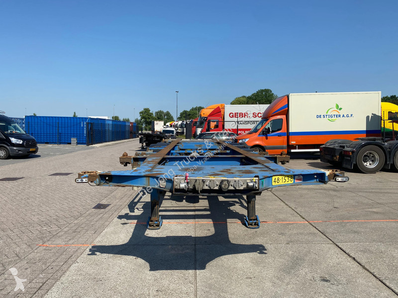 نصف مقطورة LAG / ADR / Tank Chassis / BPW + Drum