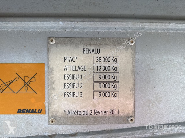Návěs Benalu  TF34C11RBA