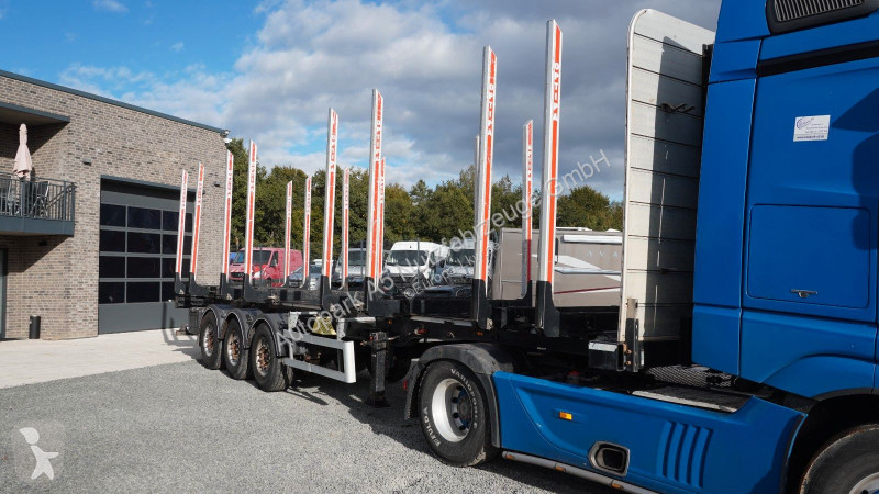 HTS 24 Holz Holztransporter Holzanhänger...