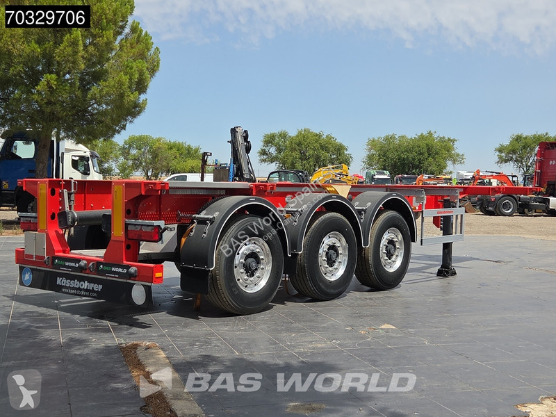 نصف مقطورة Kässbohrer XS NEW Lift Axle 30ft