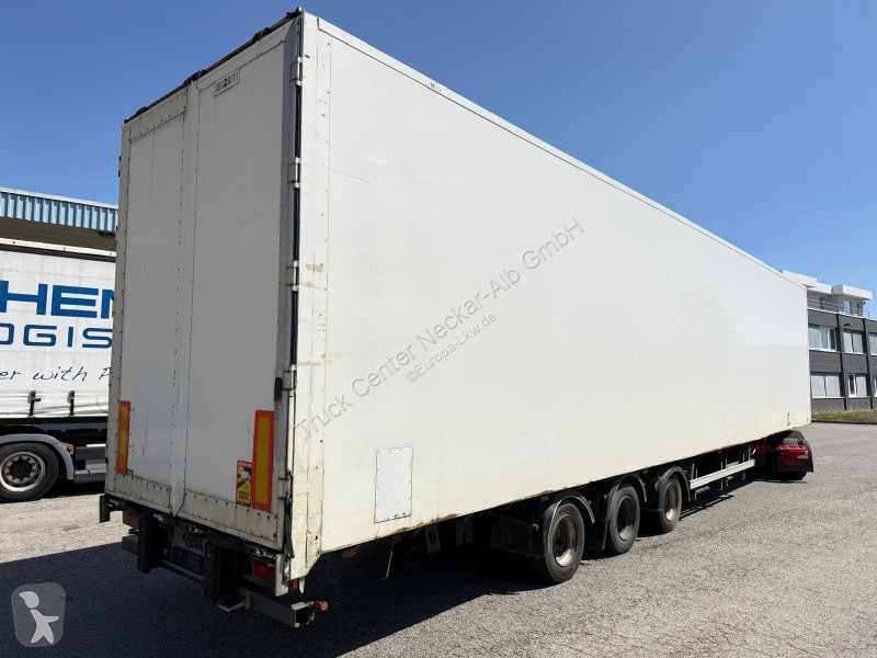 Semi remorque Van Eck   3 Achs Koffer MEGA Lift...