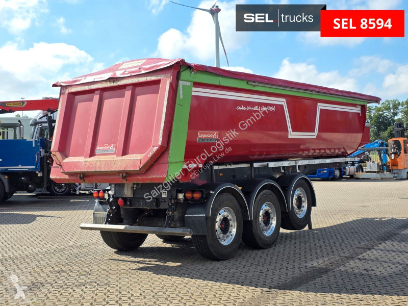 نصف مقطورة Langendorf SKS-HS 24/30 / Alu-Felgen...