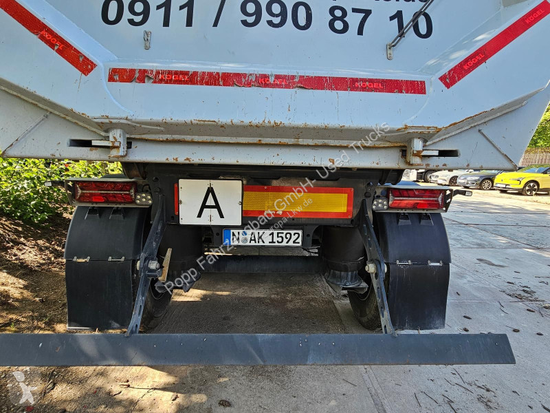 نصف مقطورة Kögel SKM 24*3-Achser, Rollplane,...