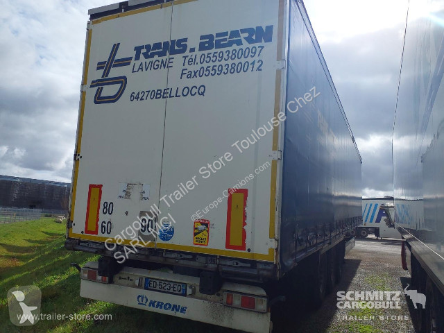 Semi remorque Krone Semitrailer Curtainsider...