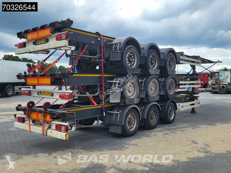 نصف مقطورة Kässbohrer CS 40ft 45ft Lift Axle