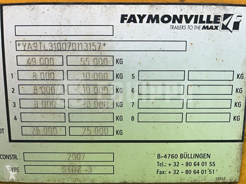 نصف مقطورة Faymonville STBZ3