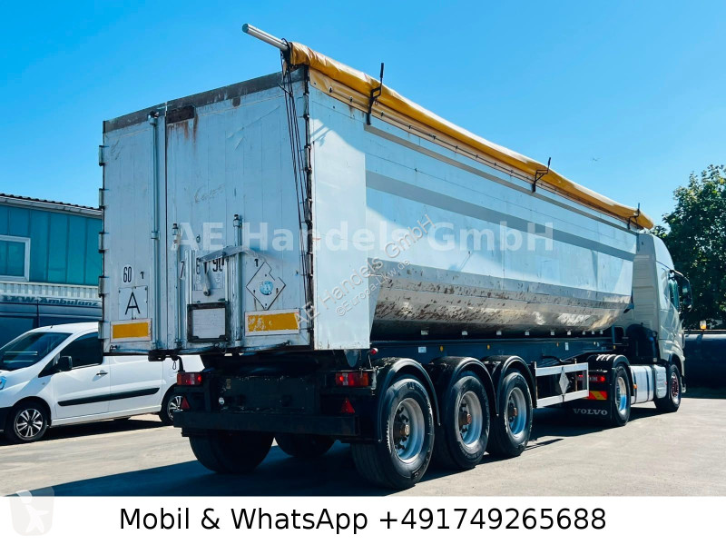نصف مقطورة Kempf Stahl 50m3 *Alcoa/Liftachse
