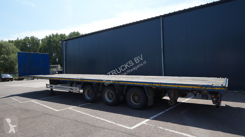نصف مقطورة Pacton 3 axle Flatbed trailer with...