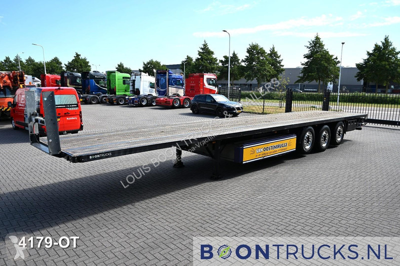 نصف مقطورة Groenewegen DRO-14-27 FLATBED | 2x...
