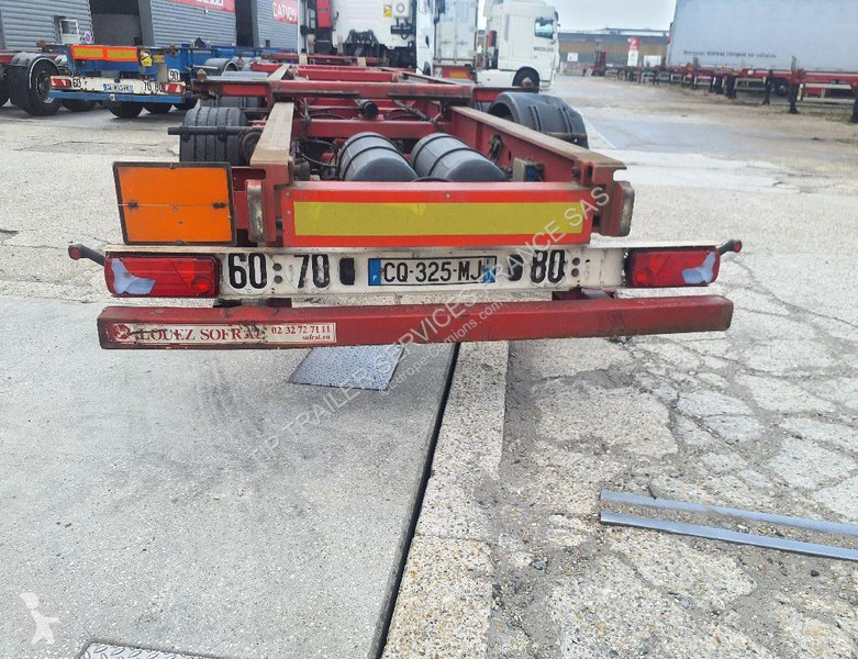 نصف مقطورة Asca Trailer Chassis Gooseneck 45'...