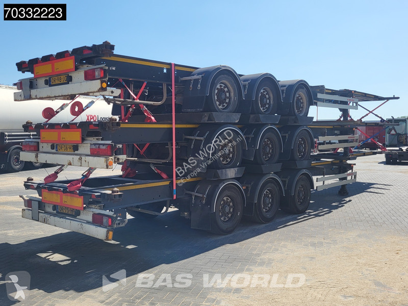 نصف مقطورة Kässbohrer CS APK 09/26 40ft 45ft...