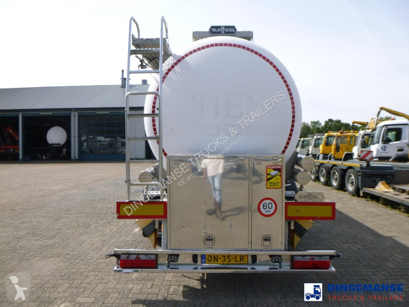 نصف مقطورة Van Hool Food tank inox 28 m3 / 1 comp