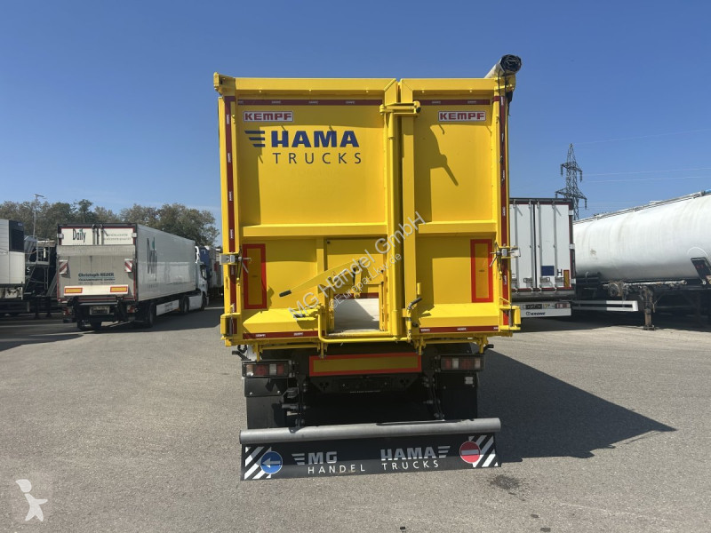 نصف مقطورة Kempf SKM 39 Alu-Kastenmulde 55m³...