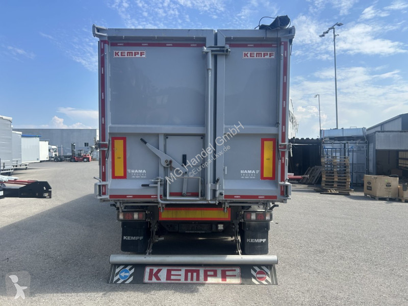 نصف مقطورة Kempf SKM 39 Alu-Kastenmulde 55m³...