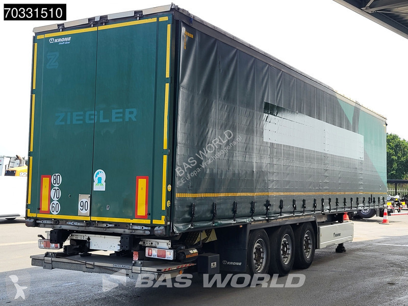 نصف مقطورة Krone Tailgate Lift Axle Palletbox