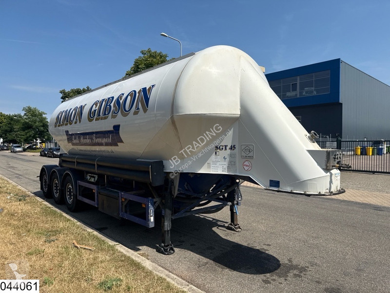 نصف مقطورة Feldbinder Silo 40.000 Liter, 1 Comp.