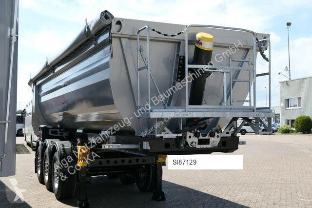 نصف مقطورة Reisch RHKS-SR, Stahl, 25m³, SAF,...
