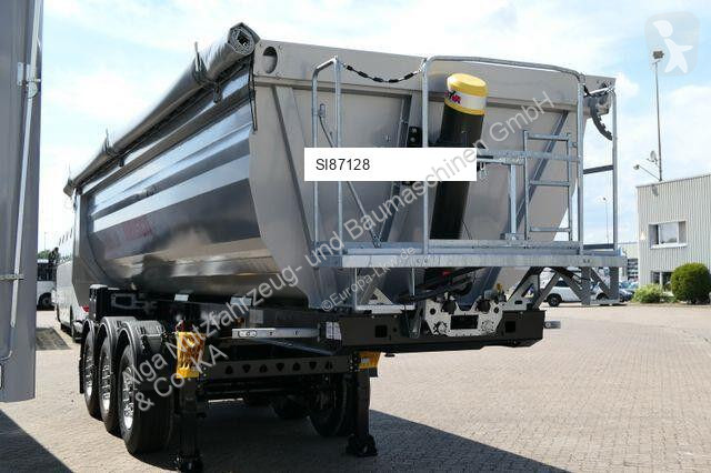 نصف مقطورة Reisch RHKS-SR, Stahl, 25m³, SAF,...