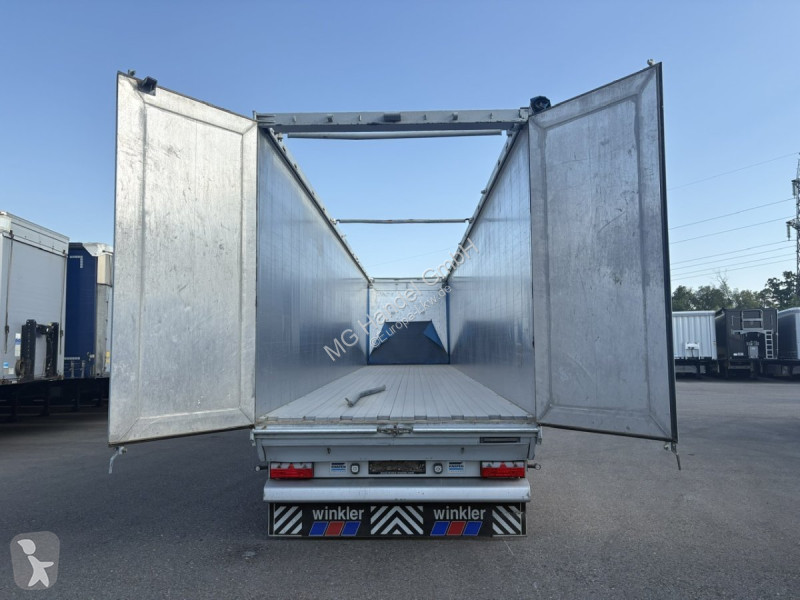 نصف مقطورة Knapen K100/KT01, 10 mm, Liftachse,...