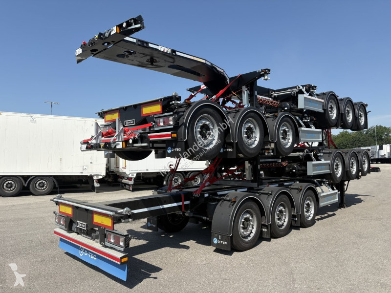 Semirimorchio  D-Tec VCC-01 Containerchassi,...