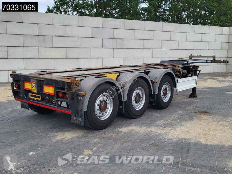 نصف مقطورة Renders 3AFCST08 Multi 45ft Lift Axle