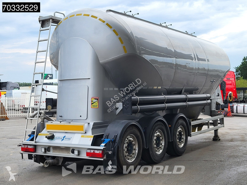 نصف مقطورة Spitzer SFS 2x Liftachse 39m3 Cement