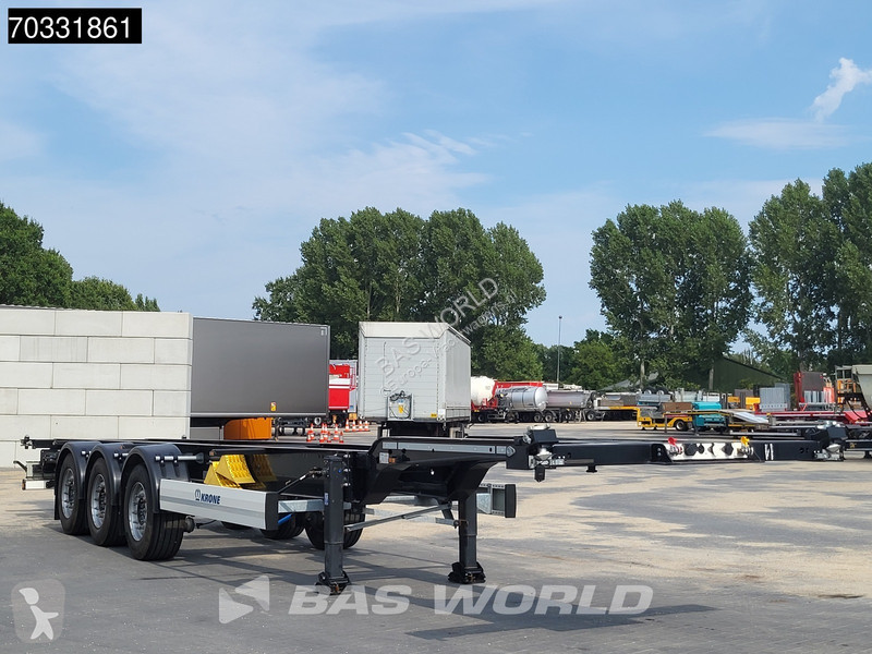 نصف مقطورة Krone 3 axles UNUSED 40ft APK 05/27
