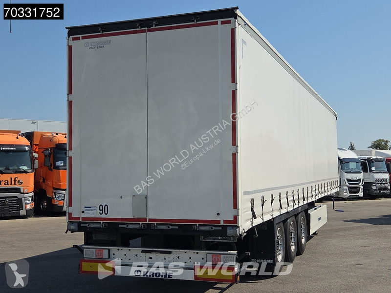 نصف مقطورة Krone 3 axles 2xLift Axle Sliding...
