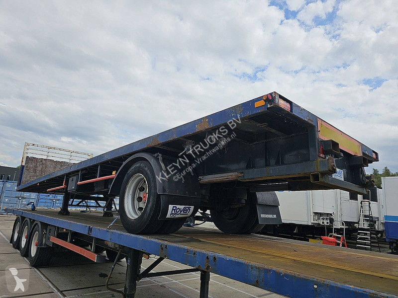 نصف مقطورة Varmo 1 AXLE PLATFORM FORKLIFT...