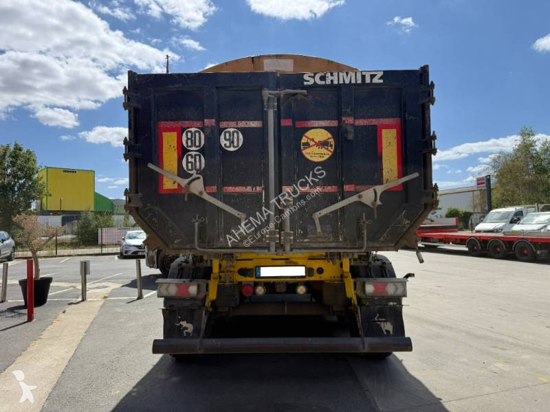 Semi remorque Schmitz Cargobull benne TP 3essieux