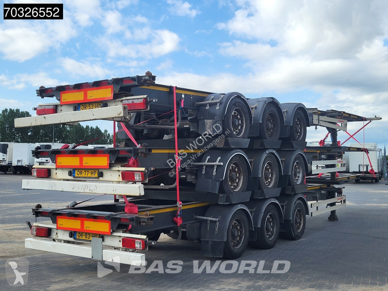 نصف مقطورة Kässbohrer CS Lift Axle BPW 40ft