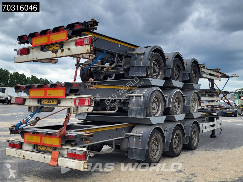 نصف مقطورة Kässbohrer CS 3 axles Lift Axle 40ft