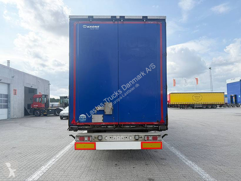 نصف مقطورة Krone Curtainsider / Planenauflieger