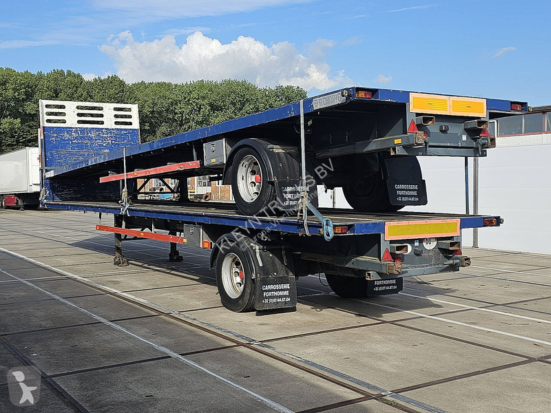 نصف مقطورة Varmo 1 AXLE PLATFORM FORKLIFT...