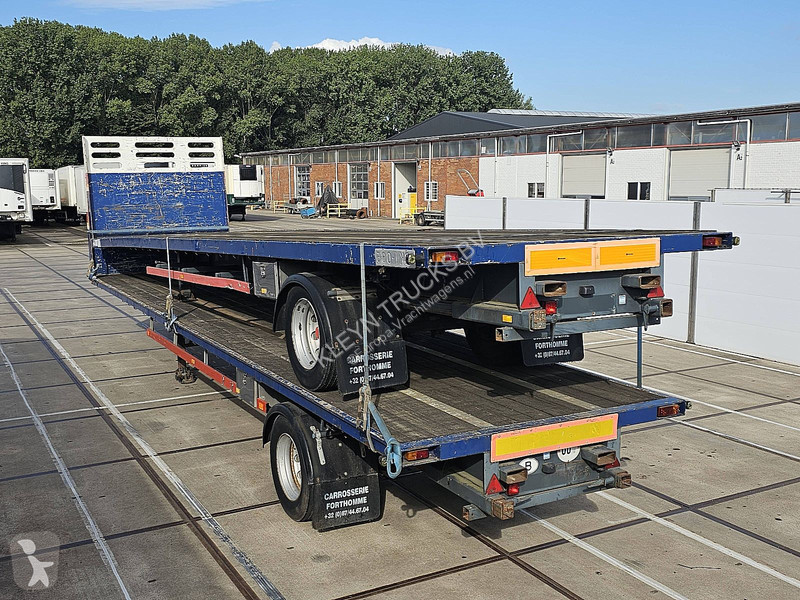 نصف مقطورة Varmo 1 AXLE PLATFORM FORKLIFT...