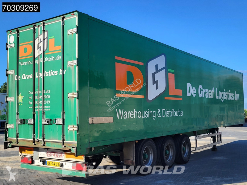 نصف مقطورة Groenewegen DR0-14-27 Hardholz...