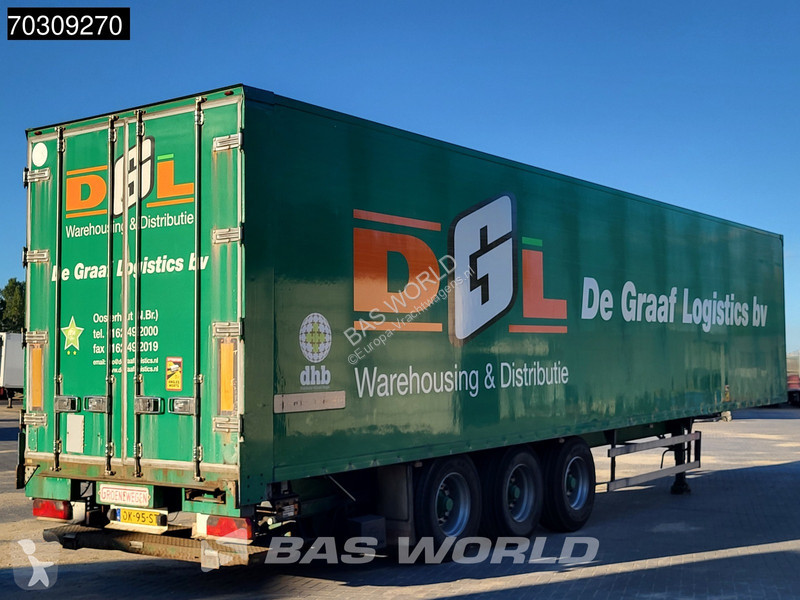نصف مقطورة Groenewegen DR0-14-27 Hardholz...