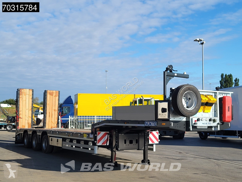 نصف مقطورة  NKTL3 NEW Lift + Steering Axle Ramps